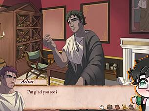 roman gladiator hunks fight for freedom in christmas yaoi episode