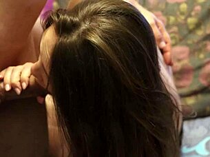 Cheating wife's best friend gives me a sensual blowjob