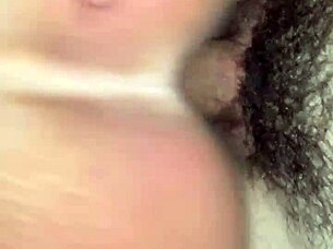 Young man seduces old woman and gives her a creampie