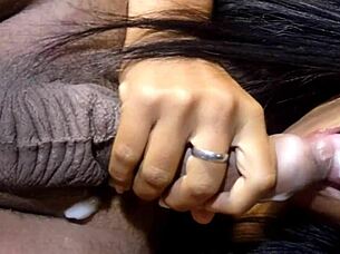 Young girl accidentally swallows cum from best friend's boyfriend