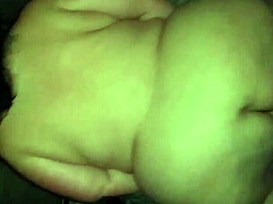 A big butted MILF using a huge dildo for pleasure