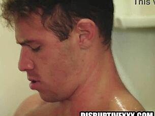 so the gay roommate hopped in the shower with him and they got it on