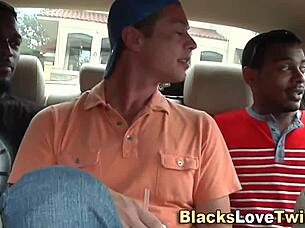 African American gay man ejaculating with a big dick