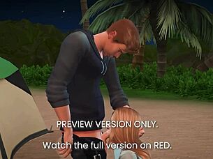 3D animated porn with love story in Outer Banks setting