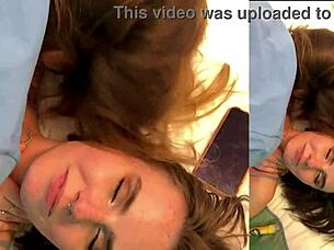 Hot birthday surprise with rough sex and cumshots