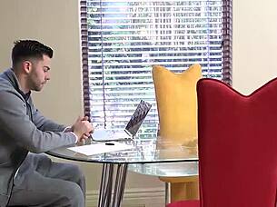 Stepmother India Summer gives a lesson to her stepson in more than one way