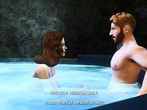 3D animated porn: American superhero Captain America's love affair with Peggy