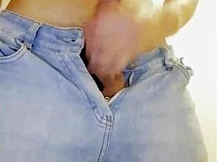 big cock gay showing off on webcam.