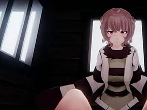 Animated game with monster girl theme - voiced scene