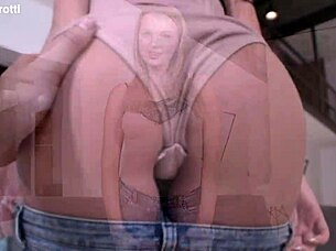 Cut babe emily with big ass tries hard assfucked - only anal