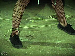 Kinky bondage and spanking with a happy ending