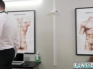 i can't believe dr legrand wolf's huge cock fits in damien grey's tight latino hole so deep!