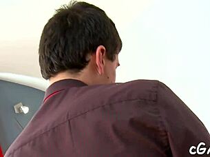 Hunks engage in intense homosexual sex with cock sucking and blowjobs.