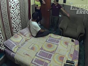 Alejandro and Sloton in hardcore action with an amateur escort