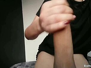 Latina amateur college stud gives her teacher a blow job and gets facial in return