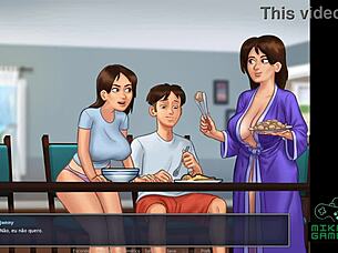 Jenny’s solo play in the Summertime saga chapter 5