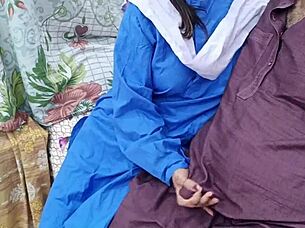 Desi schoolgirl's forbidden love with her Pakistani father