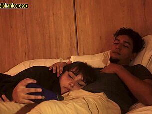 My stepsister seduces me after watching a movie almost gets us caught in hardcore sex