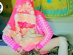 A brother watches his sister from in-laws in homemade webcam scene.