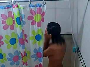 Secretly filming my best friend’s Argentine wife in the shower
