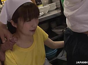 Craving to Fuck the Cook in Kitchen's Hidden Corner