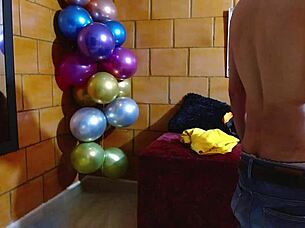 A tempting friend enjoys a hard fuck and an incredible anal orgasm