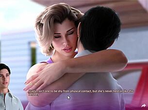 Evelyn's strange behavior in Apocalust 1: a hentai mystery