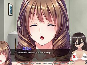Hypno mom: A visual novel adventure in a relaxing spa setting