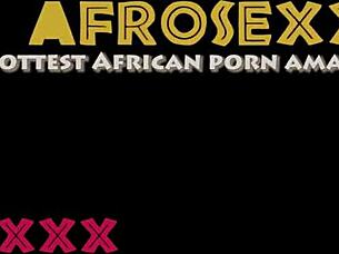 African fuck tour continues with big ass babe