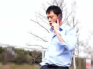 Married woman Eika Mizumoto's divorcee husband's secret affair with her husband