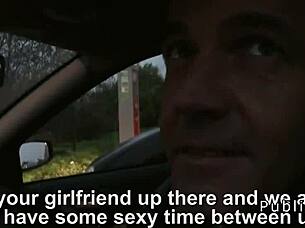 Public loving couple goes wild in the bedroom