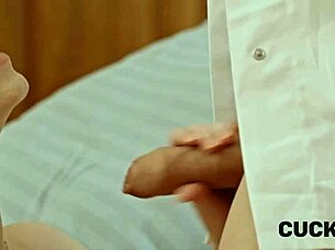 Married man watches his wife have a secret affair in a hospital room