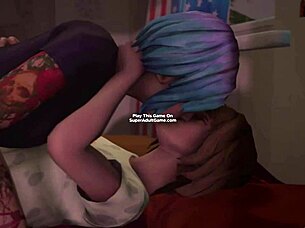 Two Lesbians Explore Strap-On Fun in Realistic 3D Uncensored Gameplay