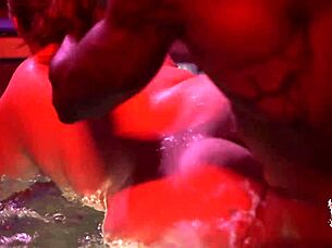 Bbw hotwife enjoys a steamy solo experience in the tub