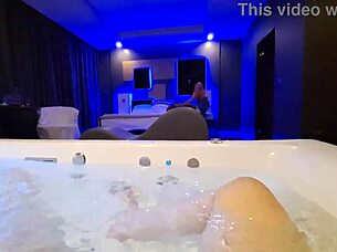 A motel cleaner has sex in the jacuzzi for 20 dollars