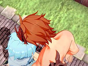 Sissy crossdress Japanese Asian manga and game porn