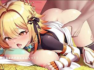 Japanese anime porn with huge tits and big ass
