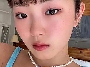 Then sexy Hina Yoshihara teases, and gets her face covered in cum
