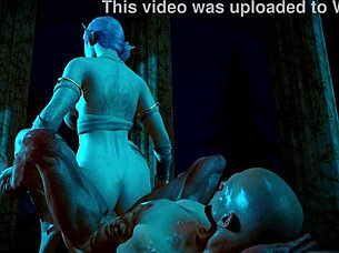 3D Elf Craves Big Dick