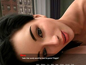 3D cartoon featuring the hermit and sexy MILF