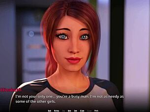 3D game with anime-style big boobed girls and curvy bodies