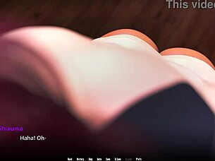 3D game with anime-style big boobed girls and curvy bodies