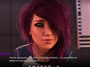 3D game with anime-style big boobed girls and curvy bodies