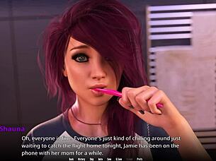 3D game with anime-style big boobed girls and curvy bodies