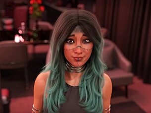 3D game with anime-style big boobed girls and curvy bodies