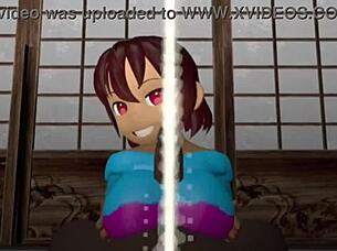 Theblueanon's new series with Chara and Betty starts with a hot scene