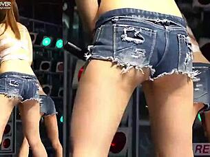 Naughty cubs get naughty in Korean XXX dance porn video