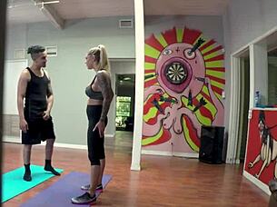 Bruno's workout turns into rough sex with his trainer