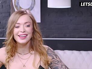 Russian slut Misha Maver's hardcore anal limits with BBC