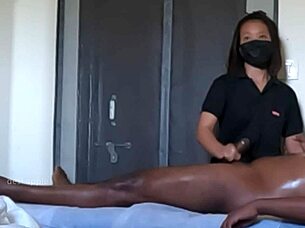 Perfect ass caught on hidden camera at the spa